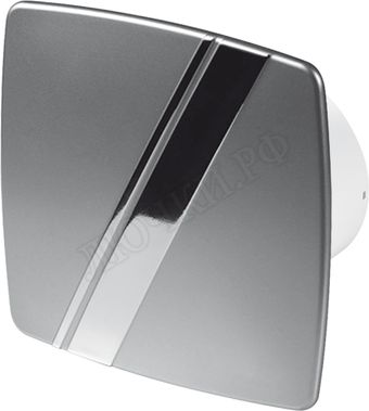 Вытяжной вентилятор Awenta System+, Turbo, 100 KWT100T, Linea, PLS100, Серебро (сатин), пластик Вытяжной вентилятор Awenta System+, Turbo, 100 KWT100T, Linea, PLS100, Серебро (сатин), пластик