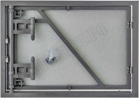 Люк под плитку Нажимной Железяка, 1 створка, 900*900 Люк под плитку Нажимной Железяка, 1 створка, 900*900