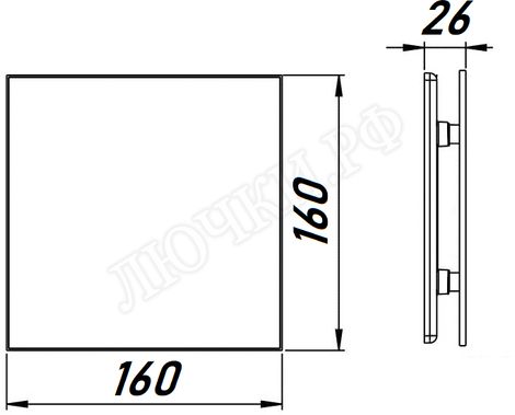 Вытяжной вентилятор Awenta System+, Silent, 100, KWS100H, PRB100, Белый, пластик Вытяжной вентилятор Awenta System+, Silent, 100, KWS100H, PRB100, Белый, пластик